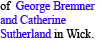 Descendants of George Bremner and Catherine Sutherland