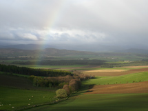Rainbow over Tarland, ABD